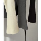 リボンデザインニットトップス | JUNOAH | 詳細画像13 