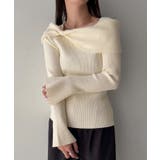 リボンデザインニットトップス | JUNOAH | 詳細画像4 