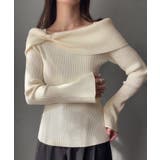 リボンデザインニットトップス | JUNOAH | 詳細画像6 