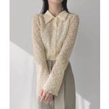 襟付きレースボレロ | JUNOAH | 詳細画像11