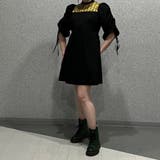 前後2wayスタンドカラーワンピース | JUNOAH | 詳細画像7