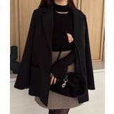 ベルスリーブビスチェ風ニット | JUNOAH | 詳細画像4