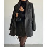 ジャケット+スリットミニスカートset | JUNOAH | 詳細画像10 