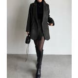 ジャケット+スリットミニスカートset | JUNOAH | 詳細画像11 