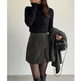 ジャケット+スリットミニスカートset | JUNOAH | 詳細画像12 