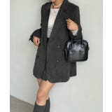 ジャケット+スリットミニスカートset | JUNOAH | 詳細画像14 