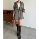 ジャケット+スリットミニスカートset | JUNOAH | 詳細画像19 