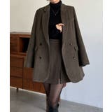 ジャケット+スリットミニスカートset | JUNOAH | 詳細画像6 