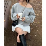 ワンショルスリットスウェット | JUNOAH | 詳細画像11 