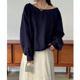 ワンショルスリットスウェット | JUNOAH | 詳細画像12 