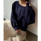 ワンショルスリットスウェット | JUNOAH | 詳細画像16 