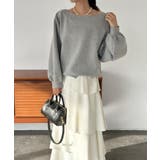 ワンショルスリットスウェット | JUNOAH | 詳細画像8 