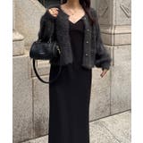 シャギーショートニットカーディガン | JUNOAH | 詳細画像14 