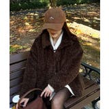 2wayカラープードルファーコート | JUNOAH | 詳細画像2