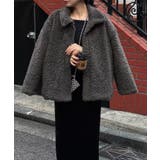 2wayカラープードルファーコート | JUNOAH | 詳細画像9