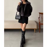 2wayフェイクファーコート | JUNOAH | 詳細画像11