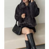 2wayフェイクファーコート | JUNOAH | 詳細画像13