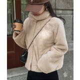 アイボリー | 2wayフェイクファーコート | JUNOAH