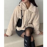 2wayフェイクファーコート | JUNOAH | 詳細画像7