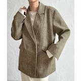 オーバーサイズツイードテーラードジャケット | JUNOAH | 詳細画像5 