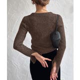 ビスチェドッキングリブニット | JUNOAH | 詳細画像4