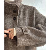 スタンドカラーシャギーコート | JUNOAH | 詳細画像5 