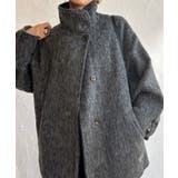 スタンドカラーシャギーコート | JUNOAH | 詳細画像6 