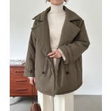 ミドル丈中綿コート | JUNOAH | 詳細画像10