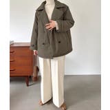 ミドル丈中綿コート | JUNOAH | 詳細画像13