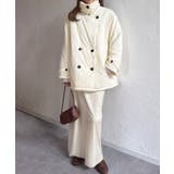 ミドル丈中綿コート | JUNOAH | 詳細画像3