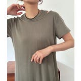 【取り外し可能パット付き】レイヤードカットソーワンピースset | JUNOAH | 詳細画像6