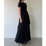 オフショルニットドッキングイレヘムワンピース | JUNOAH | 詳細画像7