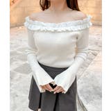 フリルニットトップス | JUNOAH | 詳細画像5 