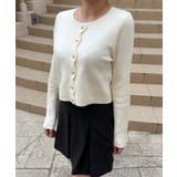 スカラップニットトップス | JUNOAH | 詳細画像6 