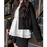 ショート丈スエードブルゾン | JUNOAH | 詳細画像10 