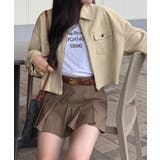 ショート丈スエードブルゾン | JUNOAH | 詳細画像5 