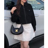 ショート丈スエードブルゾン | JUNOAH | 詳細画像8 