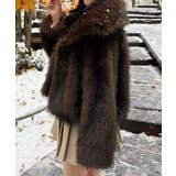 ビックカラーフェイクファージャケット | JUNOAH | 詳細画像4 