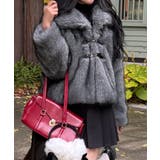 ビックカラーフェイクファージャケット | JUNOAH | 詳細画像7 