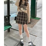 バックレースアップミニスカパン | JUNOAH | 詳細画像10 