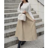 異素材ドッキングバックオープンワンピース | JUNOAH | 詳細画像5 