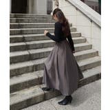 異素材ドッキングバックオープンワンピース | JUNOAH | 詳細画像9 