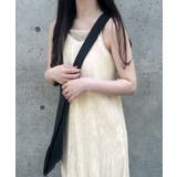 フラワージャガードプリーツキャミワンピース | JUNOAH | 詳細画像5