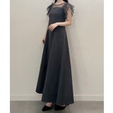 前後2wayフリルスリーブチュールトップス+フレアキャミワンピースset | JUNOAH | 詳細画像13