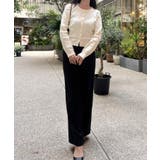 長袖ケーブルニットカーディガン | JUNOAH | 詳細画像8