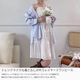 綿レースドロストミニワンピース | JUNOAH | 詳細画像3 