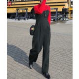 ダークグレー | ツータックオールインワン | JUNOAH