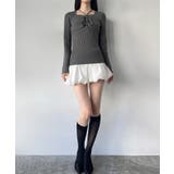 ビスチェリボンホルターニット | JUNOAH | 詳細画像6 