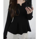 キーネックペプラムトップス | JUNOAH | 詳細画像2 