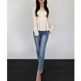 キーネックペプラムトップス | JUNOAH | 詳細画像4 